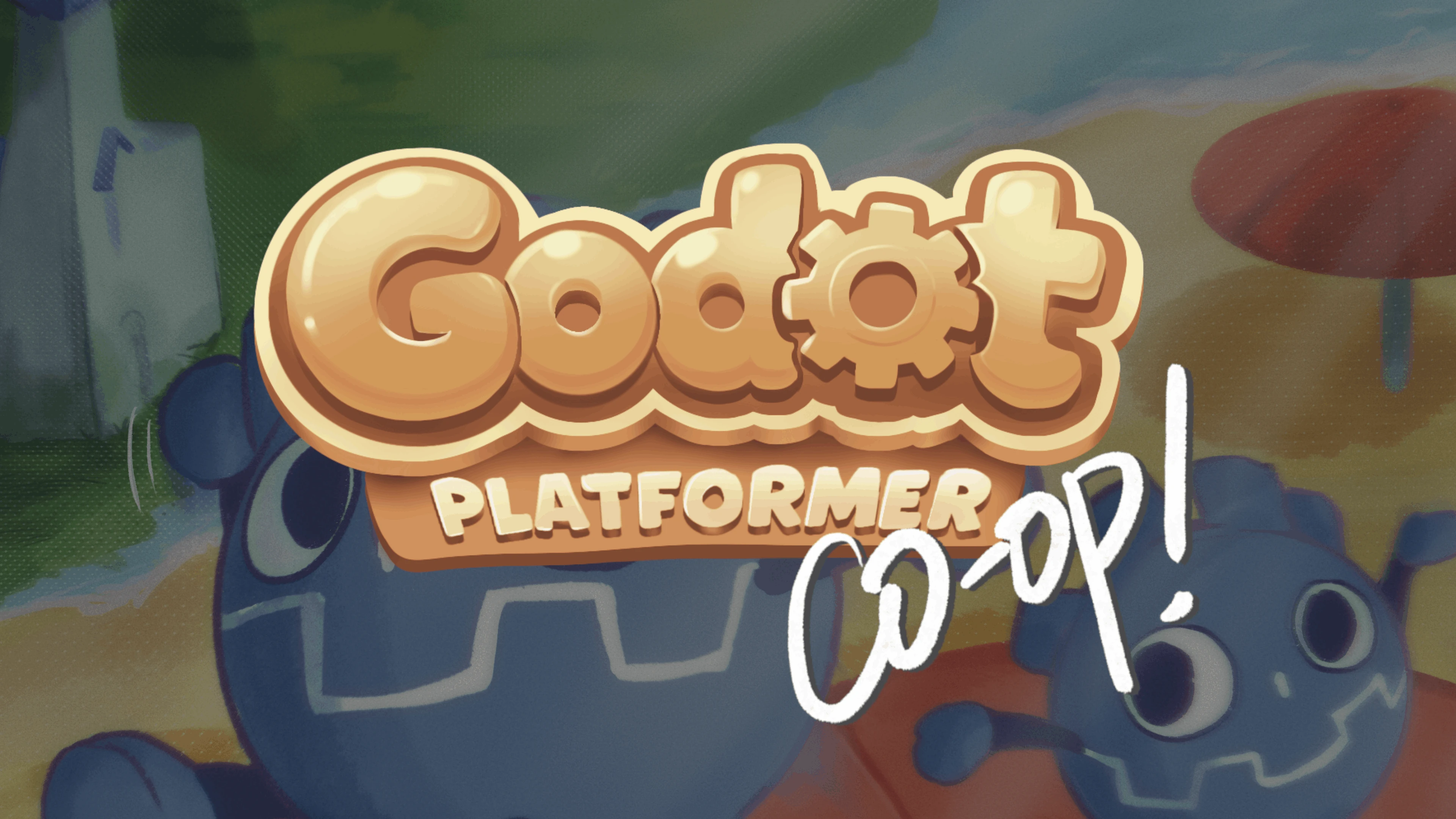 Godot Coop Platformer cover art