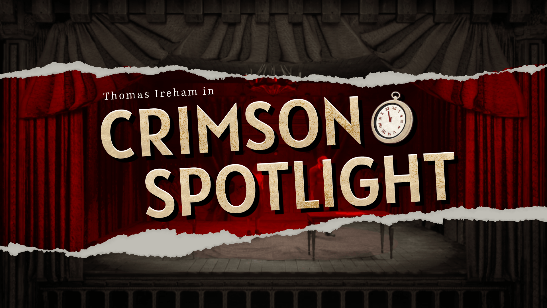 Thomas Ireham in Crimson Spotlight cover art